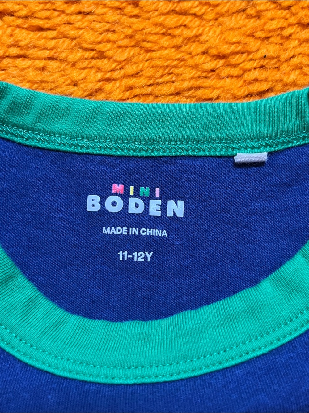 NWOT Mini Boden Ringer Tee - Picture 3 of 3